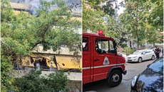Φωτιά σε διαμέρισμα στον Άγιο Ελευθέριο