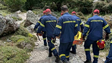 Καστοριά: Επιχείρηση διάσωσης 78χρονου που είχε πέσει σε γκρεμό
