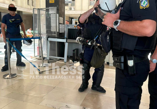 Θεσσαλονίκη: Δύο συλλήψεις και 19 προσαγωγές για τα επεισόδια στα Δικαστήρια μετά την προφυλάκιση του 25χρονου