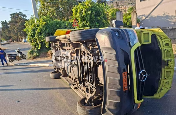 Χανιά: Πώς έγινε το τροχαίο με το ασθενοφόρο του ΕΚΑΒ – Νοσηλεύτρια στο ίδιο νοσοκομείο η οδηγός του ΙΧ