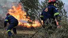 Φωτιά στην Παραμυθιά Θεσπρωτίας – Μήνυμα του 112 για εκκένωση του Γαλατά