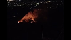 Πάτρα: Φωτιά στο Πεδίο Βολής στην Αρόη