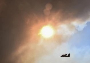 Συναγερμός για φωτιά στο Αλιβέρι Ευβοίας – Σηκώθηκαν και εναέρια μέσα
