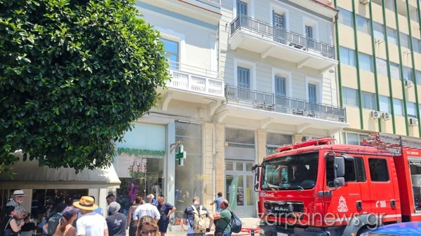 Φωτιά σε τουριστικό κατάλυμα στο κέντρο των Χανίων
