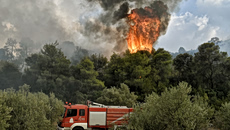 Υψηλός κίνδυνος πυρκαγιάς σε έξι νησιά την Τετάρτη