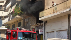 Φωτιά σε συνεργείο αυτοκινήτων στο Νέο Κόσμο