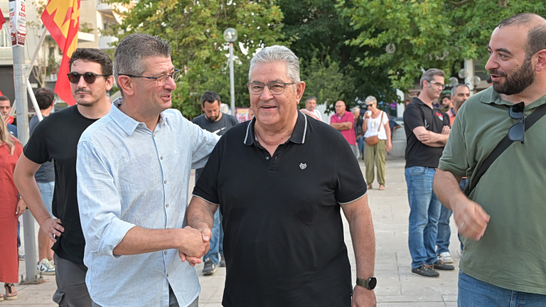 Κουτσούμπας από Ασπρόπυργο: Μάτι, «Βιολάντα», Τέμπη, Ασπρόπυργος είναι όλα κρατικά και εργοδοτικά εγκλήματα