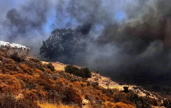 Λέρος: Μεγάλη φωτιά στην περιοχή Τσίγγουνα – Επιχειρεί ισχυρή δύναμη της Πυροσβεστικής