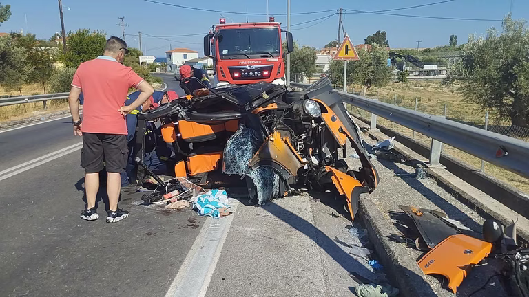 Τραγωδία στη Λέσβο: Νεκρές δύο γυναίκες σε τροχαίο - Στο ίδιο σημείο είχαν σκοτωθεί δύο νεαροί τον Μάιο