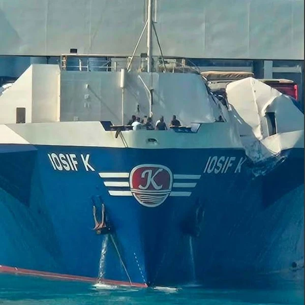 Συναγερμός στα Χανιά: Συγκρούστηκαν δύο πλοία στο λιμάνι της Σούδας