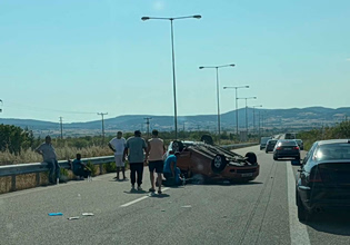 Έβρος: Σοβαρό τροχαίο με καραμπόλα οχημάτων στην Εγνατία Οδό – Βαν μετέφερε μετανάστες