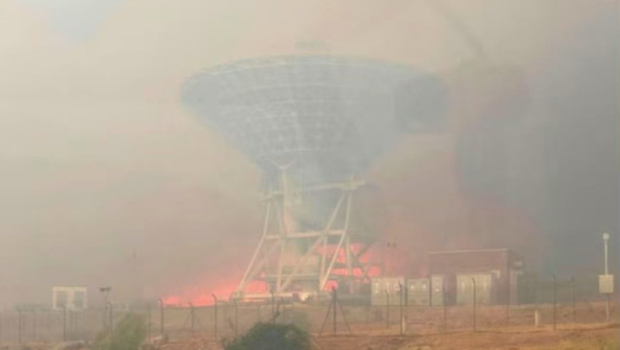 Μαδρίτη πυρκαγιές NASA