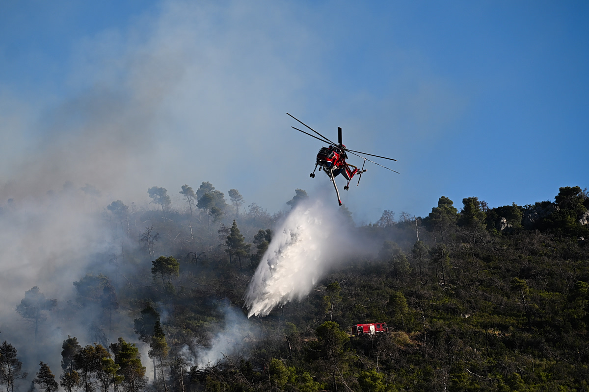 Υψηλός κίνδυνος εκδήλωσης πυρκαγιάς σε 13 περιοχές