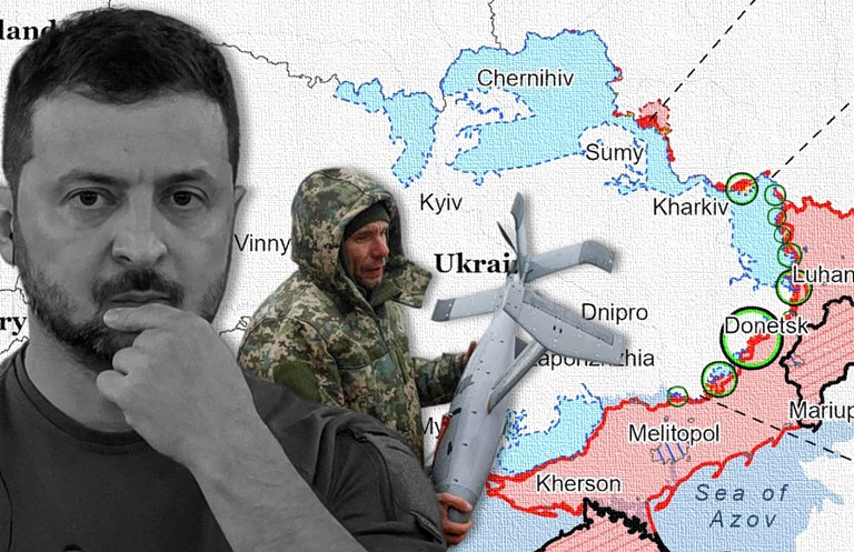 Η επίθεση των 40 ημερών του Ζελένσκι: Οι Ρώσοι πιέζονται, o χάρτης αλλάζει;