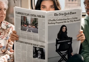 «Σκουπίδι»: Οι Νew York Times στην πυρά για το προφίλ της ΑΙ ηθοποιού Τίλι Νόργουντ