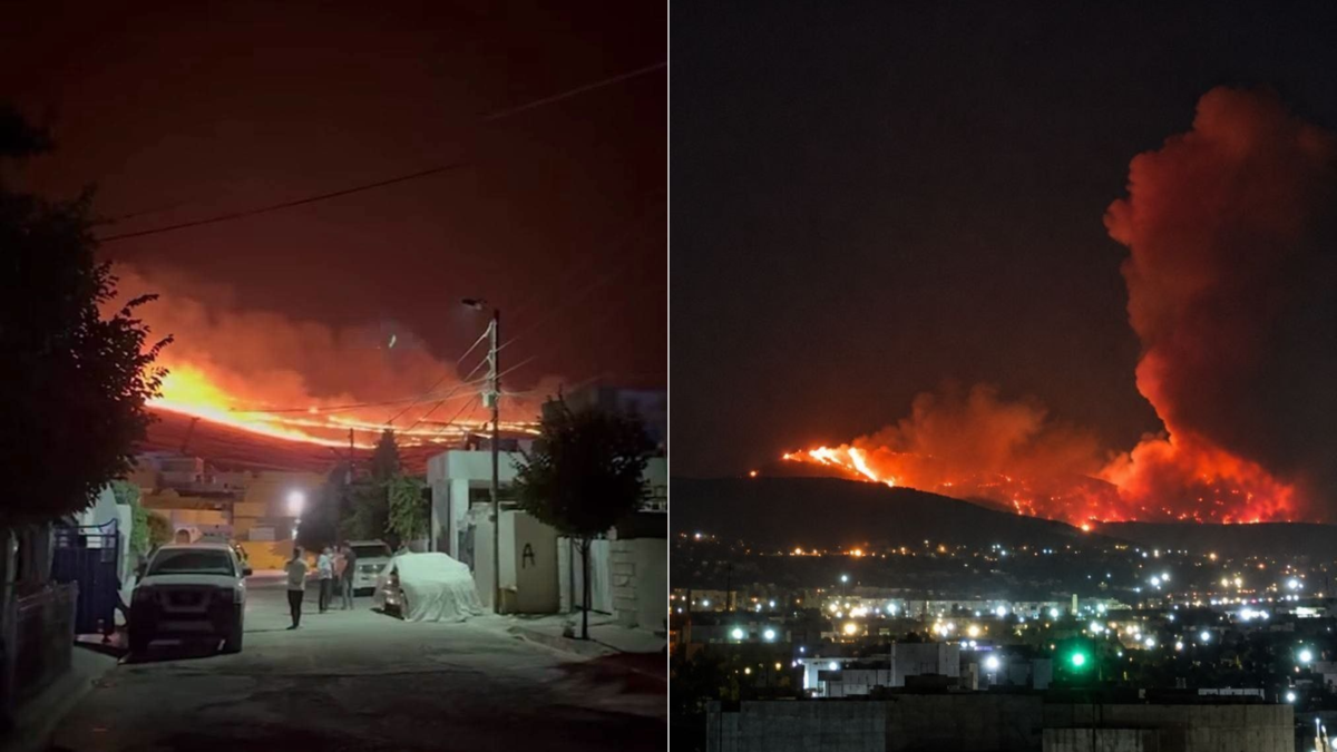 Έκρηξη σε αποθήκη οπλισμού στο Κουρδιστάν – Οι κάτοικοι εγκαταλείπουν τα σπίτια τους [βίντεο]