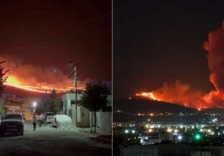 Έκρηξη σε αποθήκη οπλισμού στο Κουρδιστάν – Οι κάτοικοι εγκαταλείπουν τα σπίτια τους [βίντεο]
