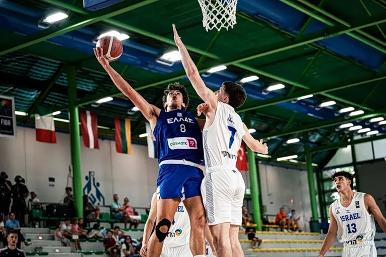 Ισραήλ - Ελλάδα 93-84 παρ. (77-77 κ.α.): Ήττα στην παράταση για την Εφήβων, στην πρεμιέρα του Eurobasket U18