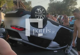 Κρήτη: Μεθυσμένος οδηγός πήρε σβάρνα σταθμευμένα αυτοκίνητα πριν τουμπάρει στη μέση του δρόμου