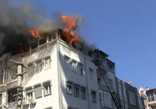Θρίλερ στην Τουρκία: Διάσωση δύο ατόμων από φλεγόμενο διαμέρισμα στην Αττάλεια
